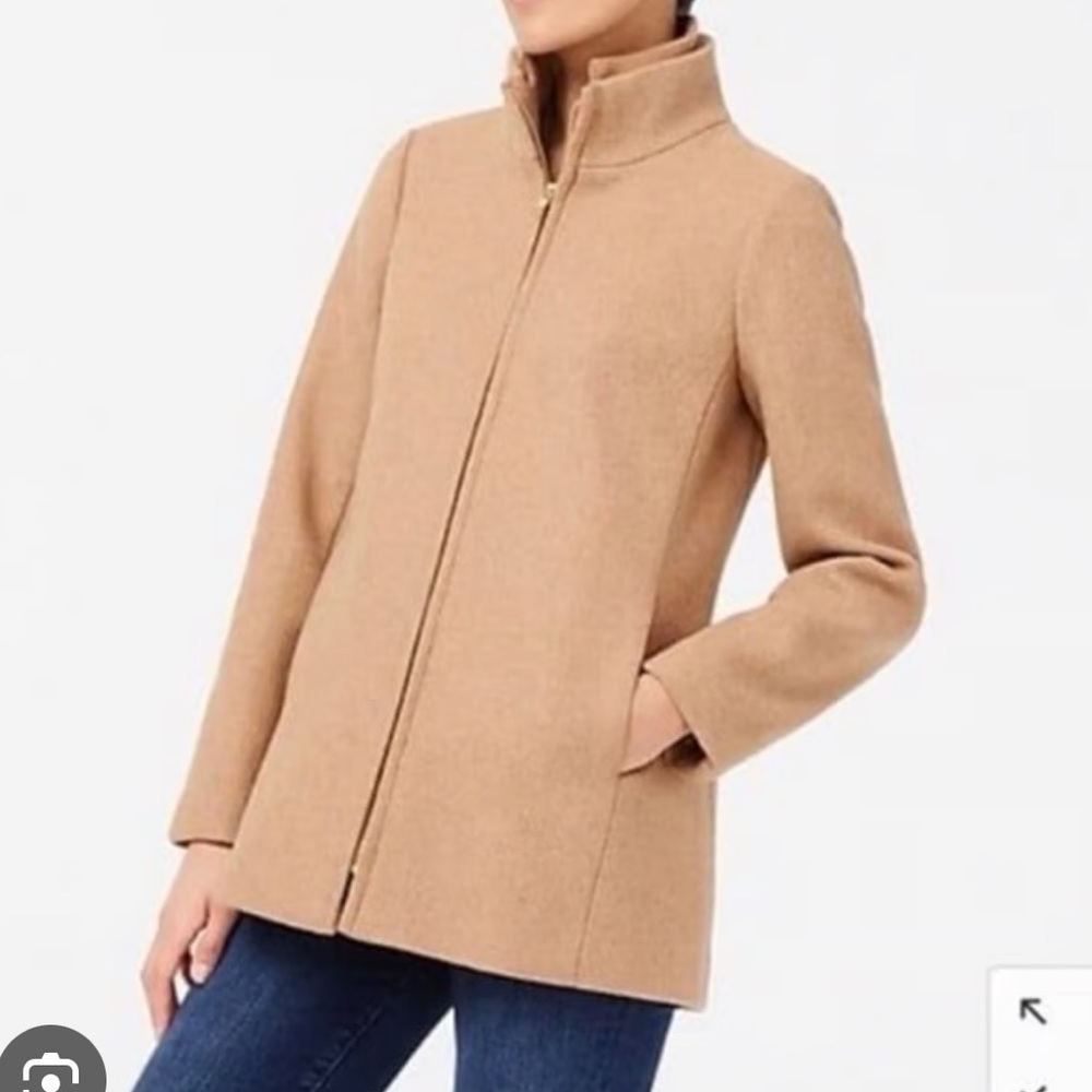 J. Crew Wool Blend Coat - Picture 2 of 4